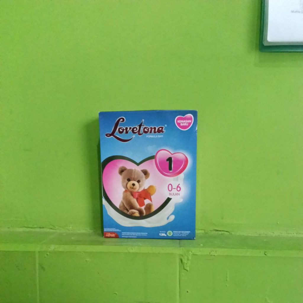 Susu Formula Bayi Lovetona 120g untuk Bayi 0-6 Bulan dengan Nutrisi Lengkap