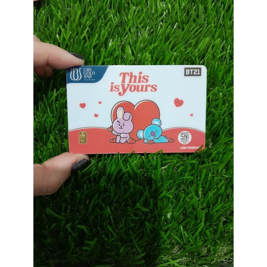 UBS Gold BT21 0.1 gram