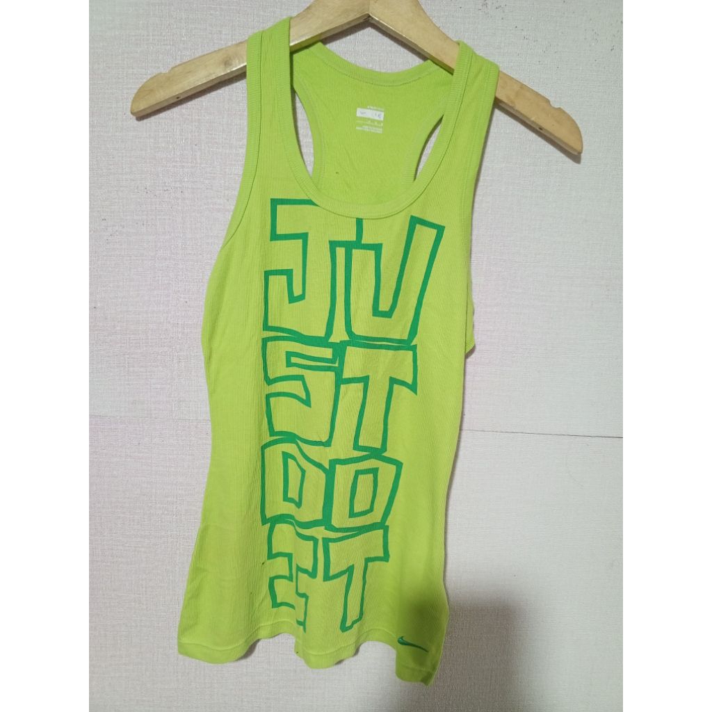 Baju Kaos olahraga kutung centang ni ke dri-fit size S fit M second