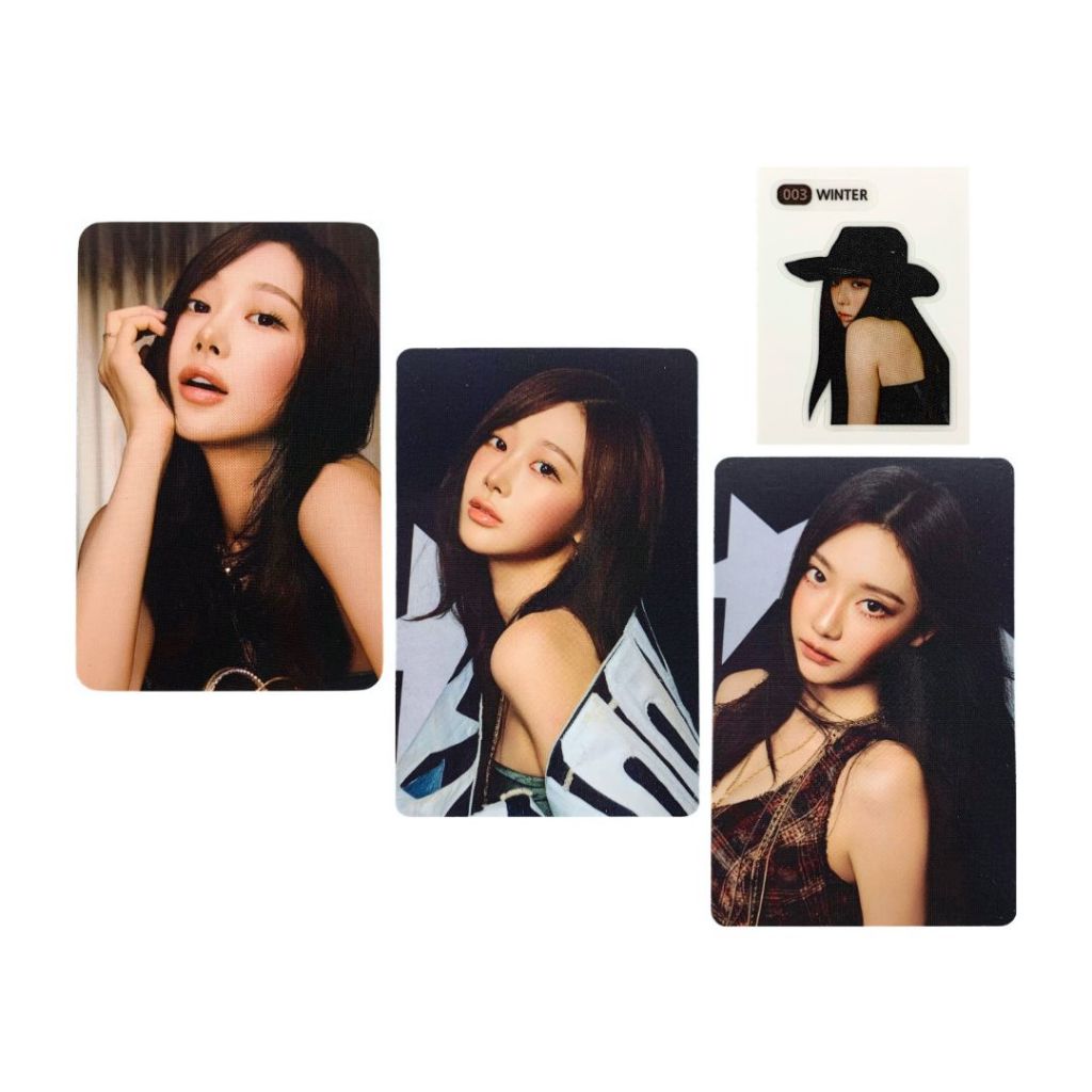 [sharing] aespa  2026 Season's Greetings Photocard Benefit ( Ktown4u / Smstore )