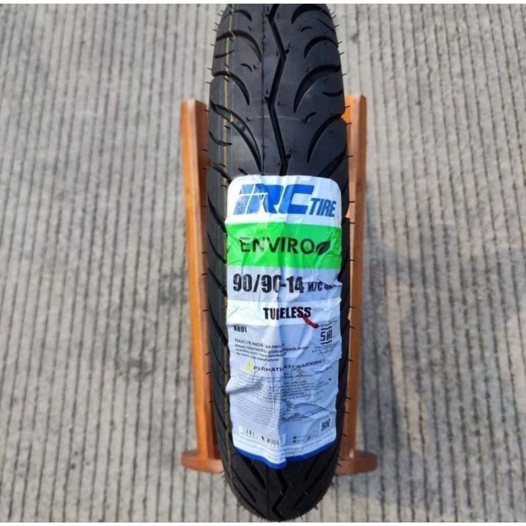 Ban luar motor metic merk IRC ukuran 80/90 ring-14/ Ban depen motor ring 14 ukuran 80 90 ring-14
