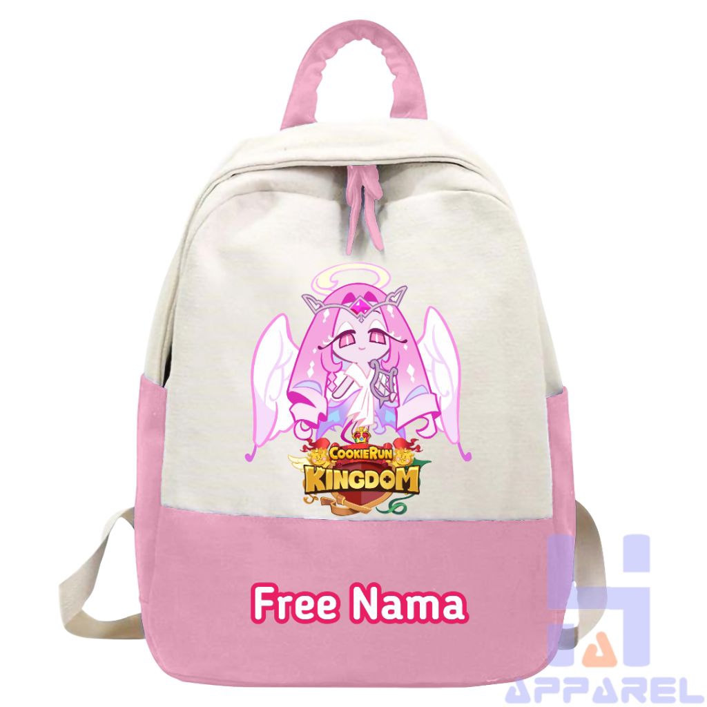 TAS RANSEL ANAK ETERNAL SUGAR COOKIE COOKIE RUN KINGDOM FREE NAMA
