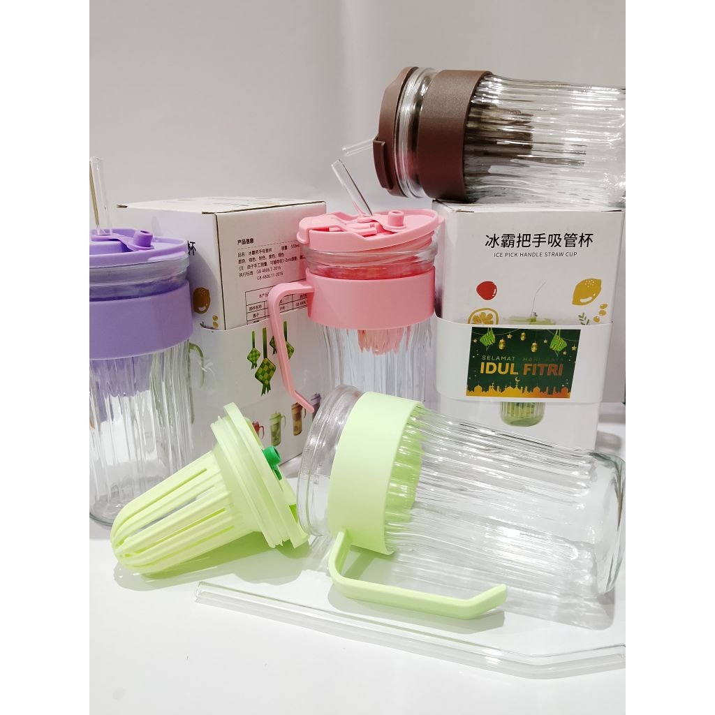 Gelas Infus Water Edisi Idul Fitri+Buble Wrap