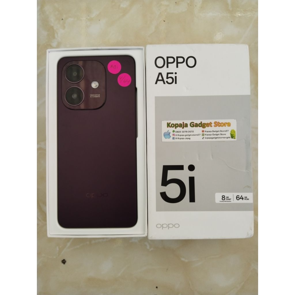 Oppo A5i 4/64 second fullset