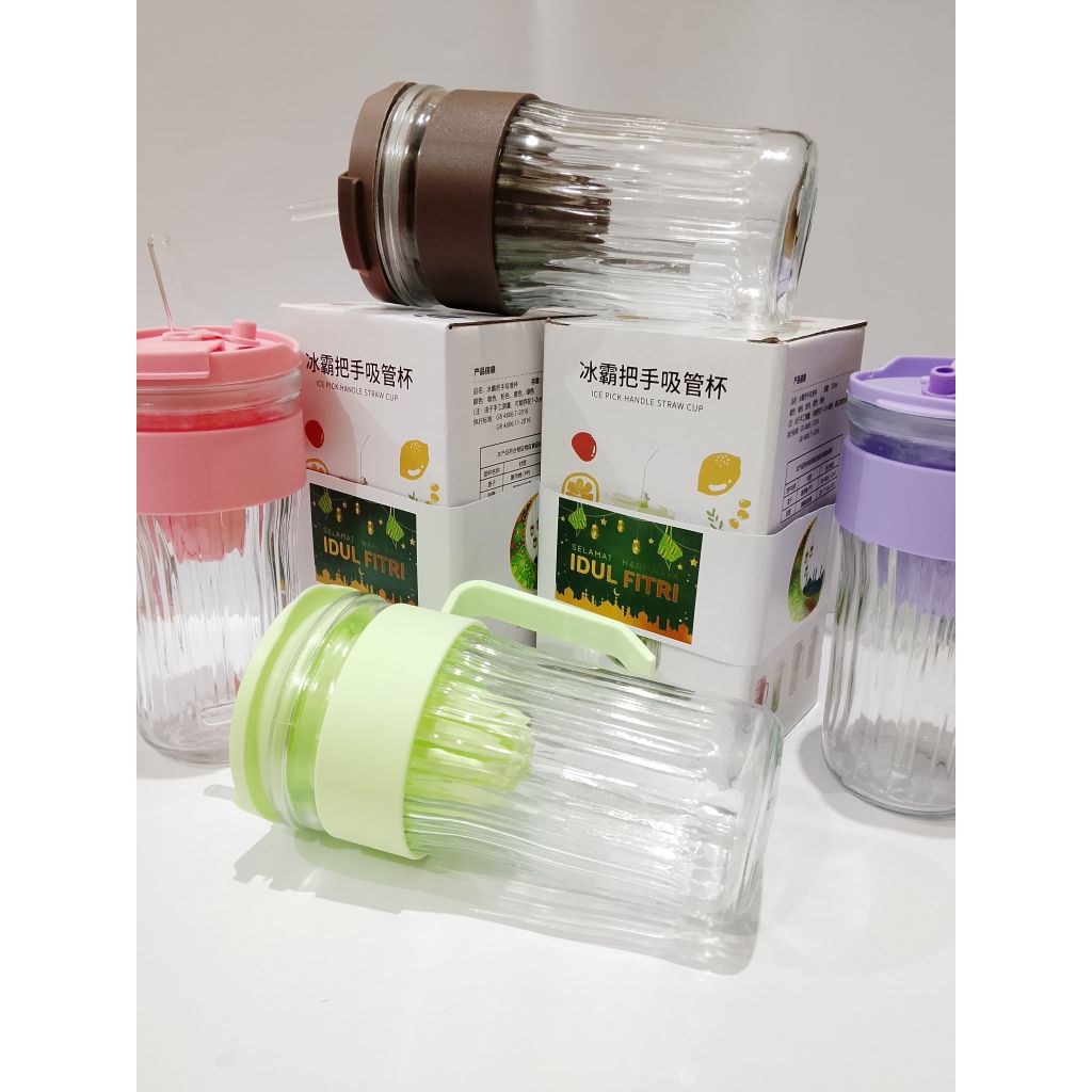 Gelas Infus Water Edisi Idul Fitri+Buble Wrap