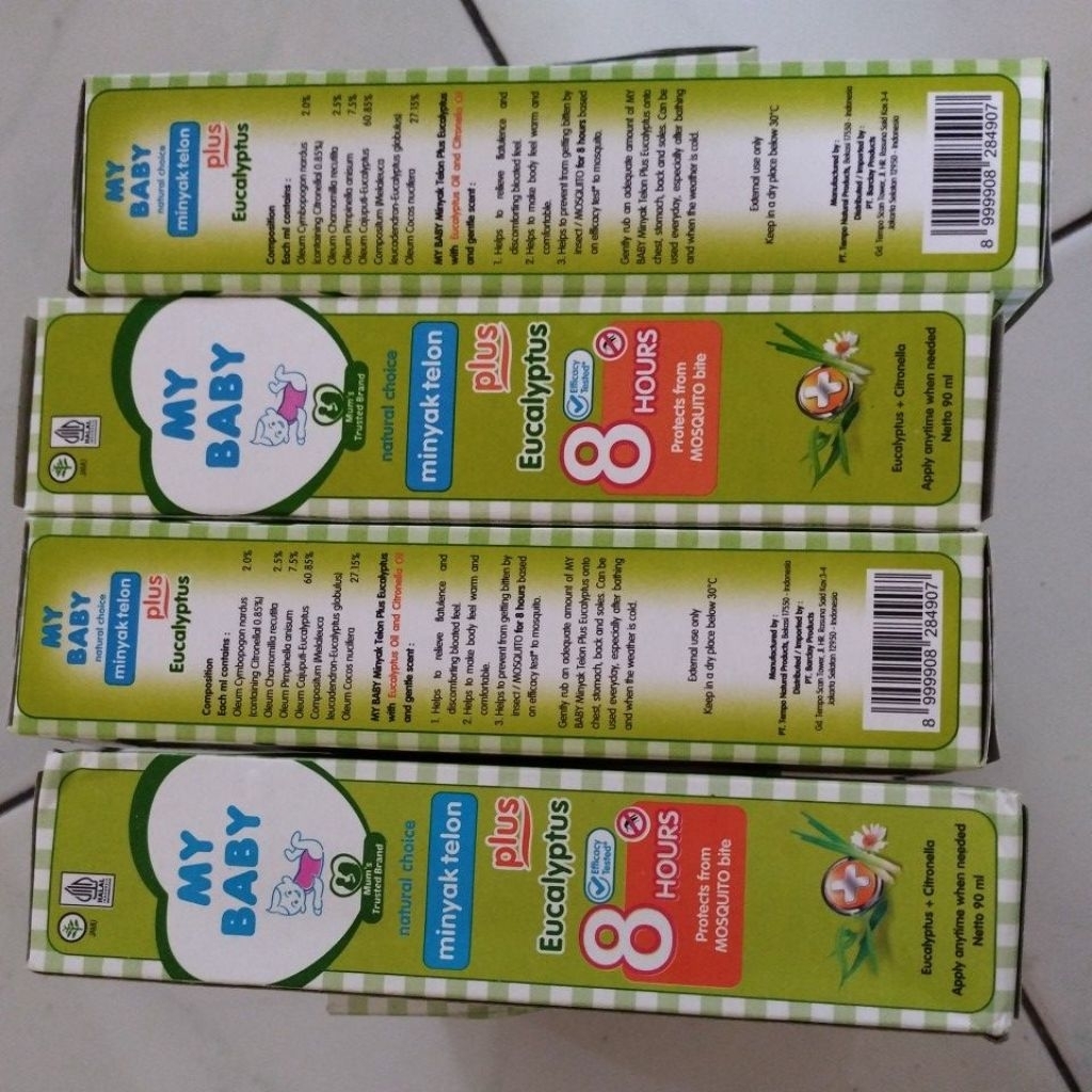 minyak telon my baby, minyak telon plus 90ml