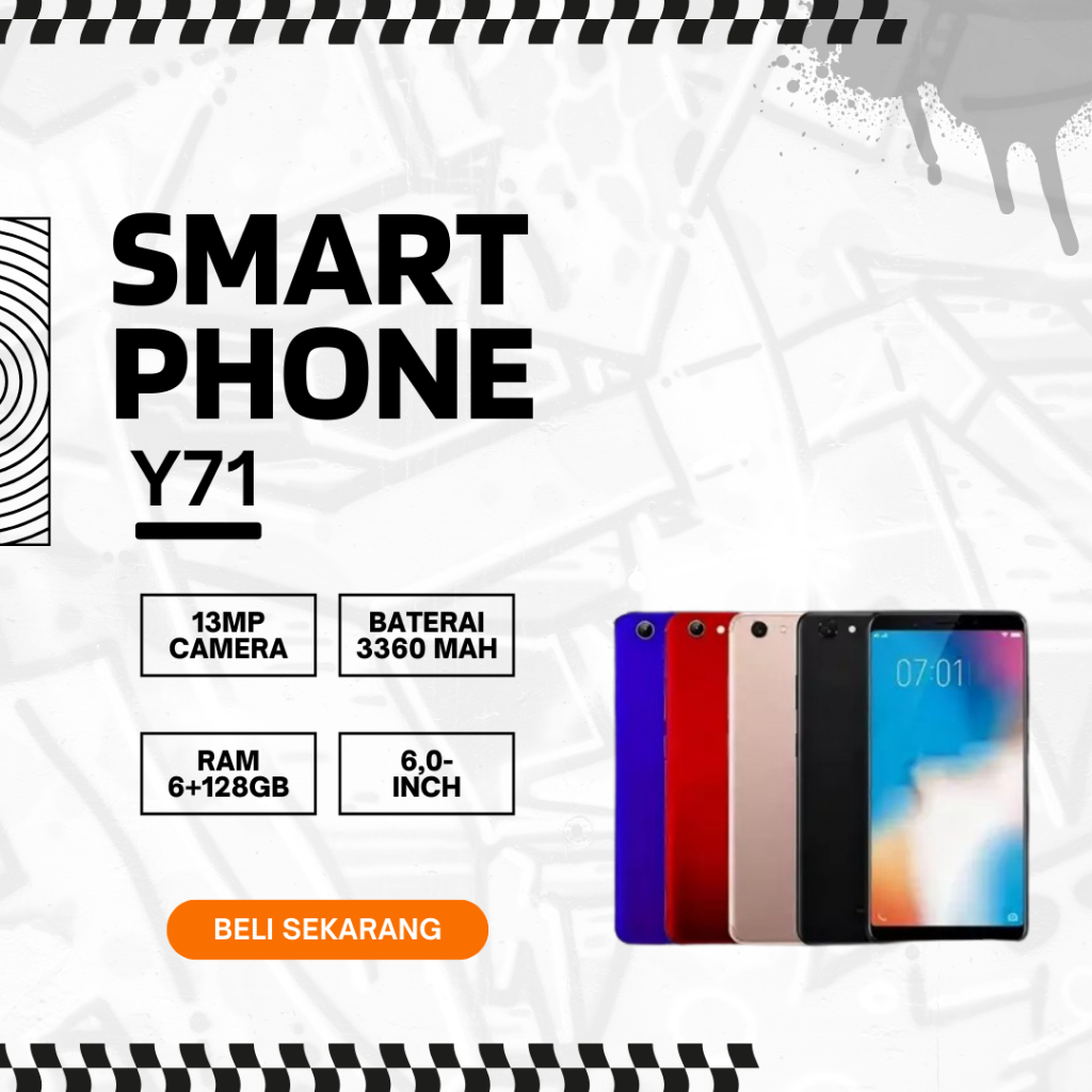VIVO Y71 RAM 6/128 GB  FULLSET GARANSI
