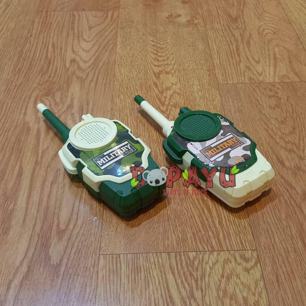 Mainan Walkie Talkie Hp-hp an Mainan Profesi Anak 1161 RANDOM MILITER XF259