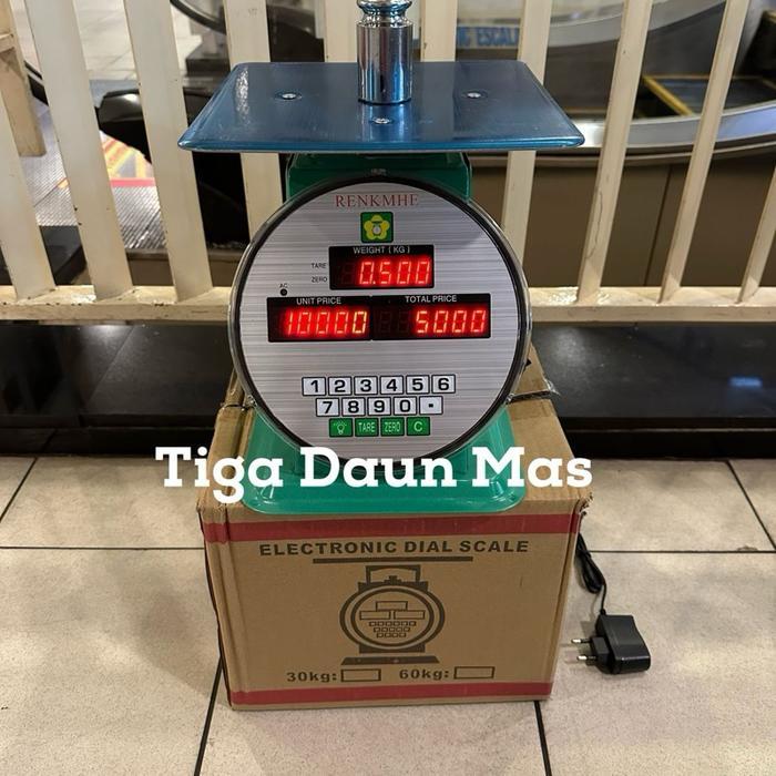 Timbangan Meja Digital 30 Kg Timbangan Duduk Renkmhe 30 Kg Digital Renkmhe Timbangan Laundry 30 Kg D