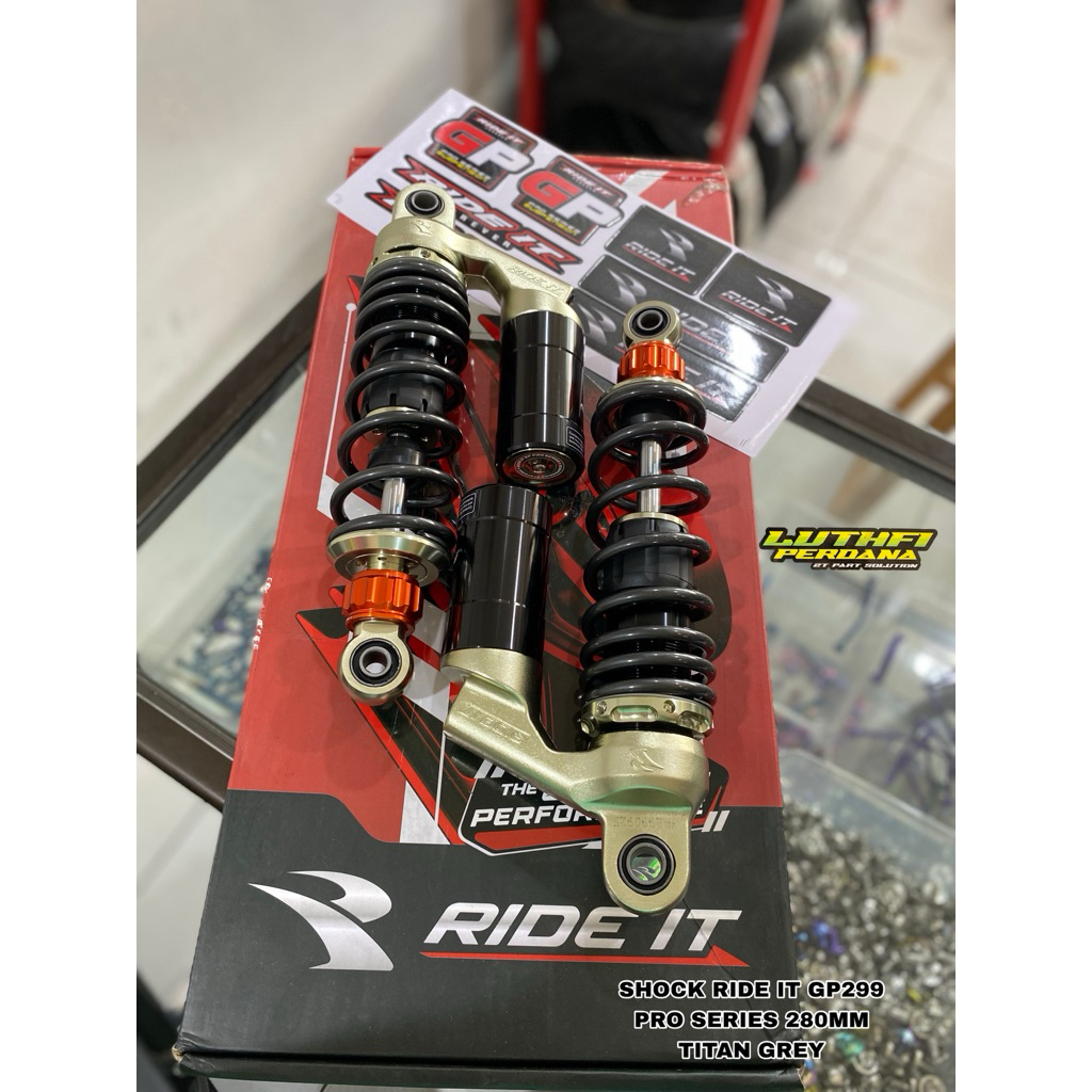 SHOCK RIDE IT GP299 PRO SERIES 280mm TITAN GREY