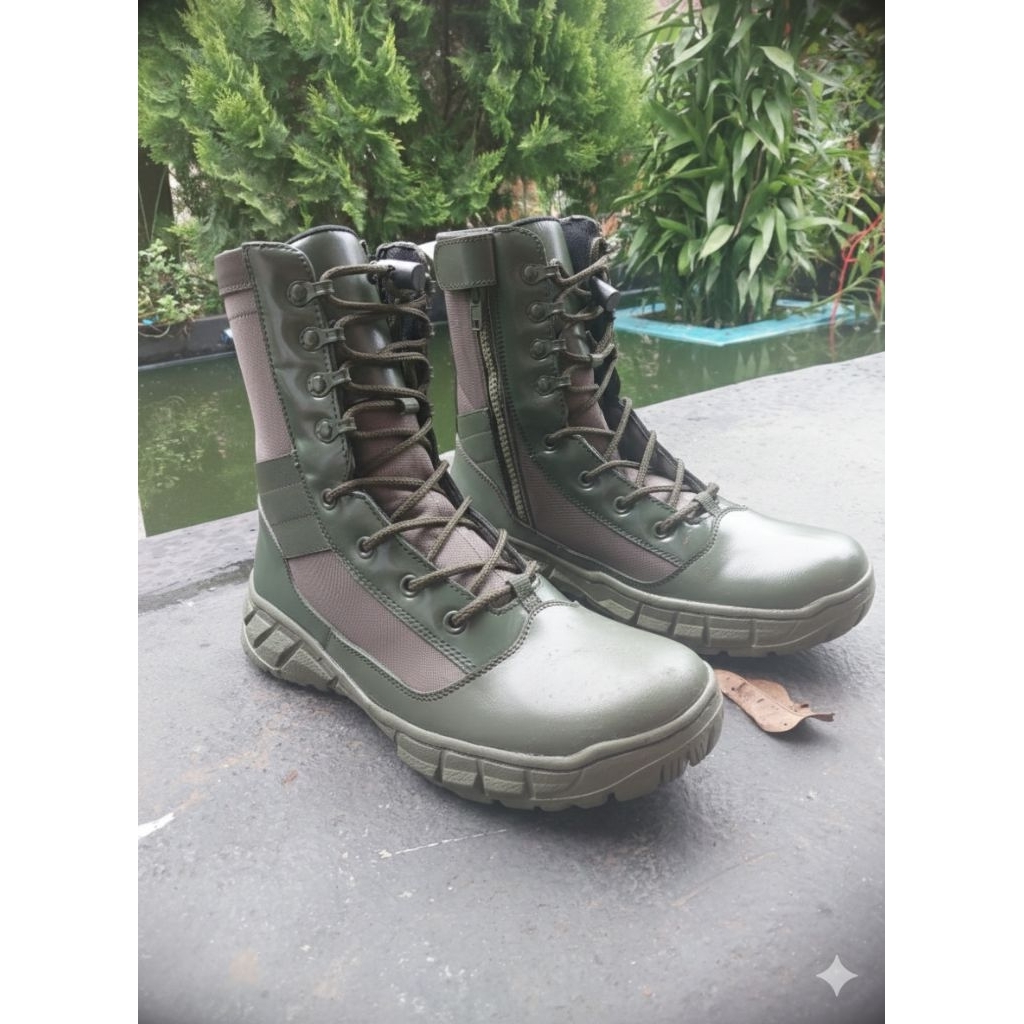 SEPATU PDL HIJAU BRIMOB SEPATU JATAH BRIMOB
