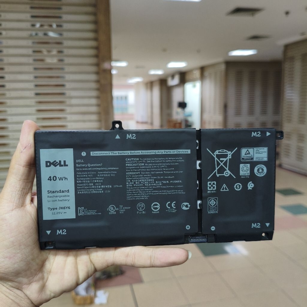 Baterai/Battery Dell Inspiron 5300 5400 5406 7405 7300 7306 7500 7506 JK6Y6