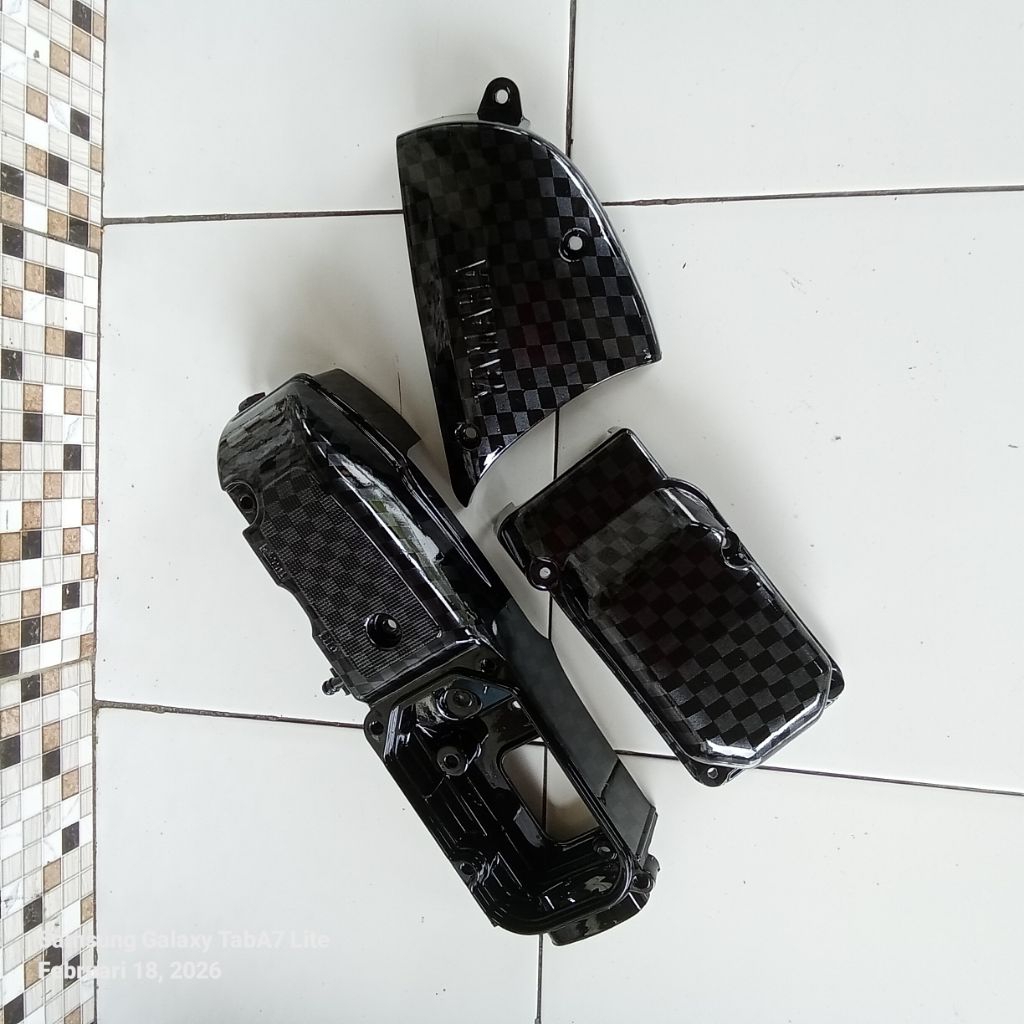 tutup cvt mio sporty mio smaile original karbon clup