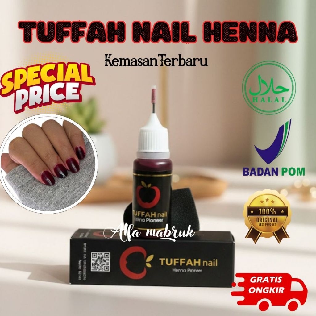 PROMO TUFFAH NAIL HENNA ORIGINAL/ TUFFAH HENNA BPOM