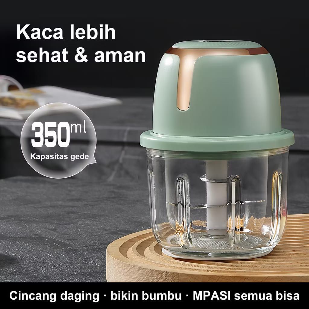 Blender Bumbu Portable Mini Cooper Blander mini Serbaguna Blender Daging Portable Blender USB CHARGI