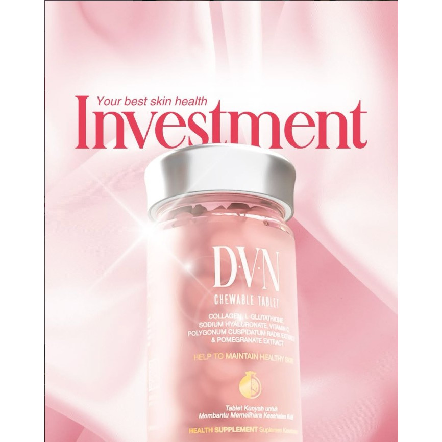 DVINE Collagen Permen – Kulit Kenyal & Segar