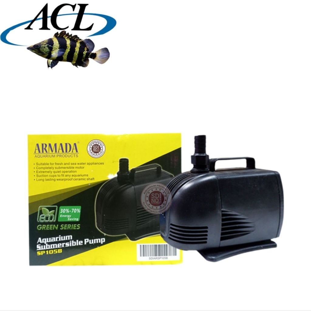 POMPA CELUP AIR KOLAM IKAN ARMADA SP-104B-105B-106B-107B mesin celup kolam
