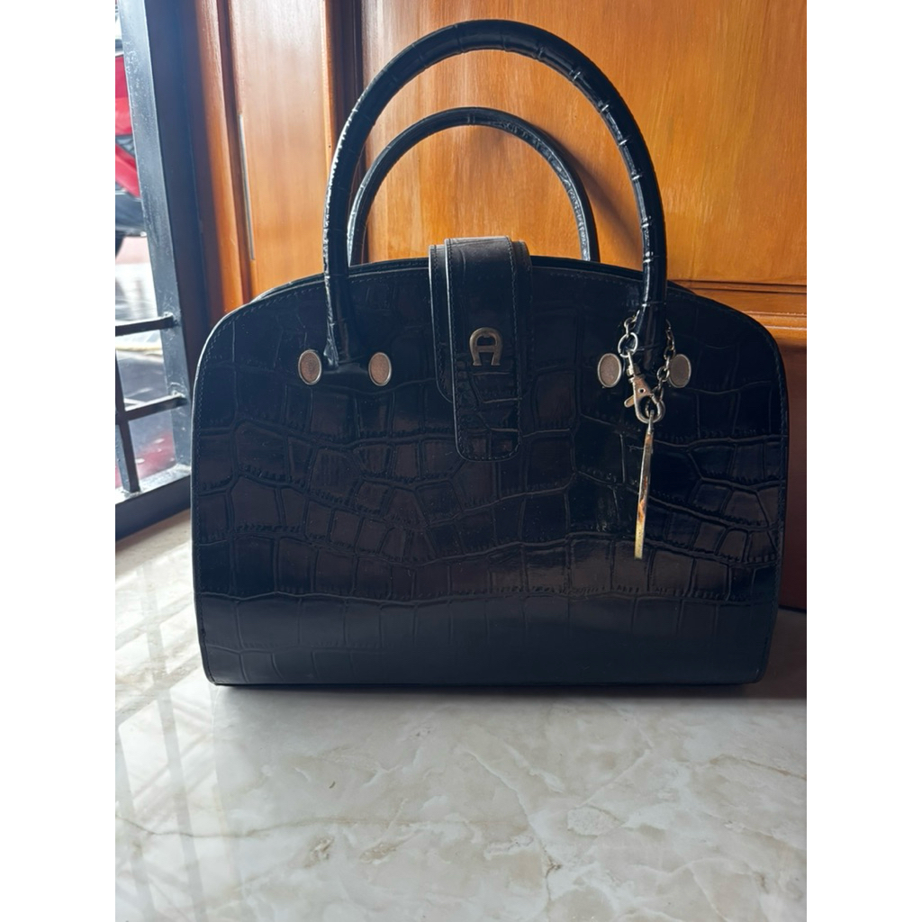 Tas Kulit Aigner Kw Premium