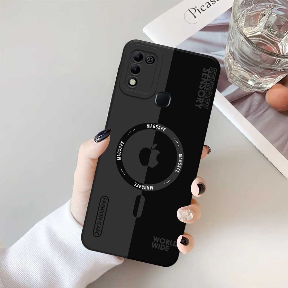 [ABC11] Soft Case Infinix Hot 10 Play / Infinix Hot 11 Play - Terbaru Motif New Magsafe Sensori Terb