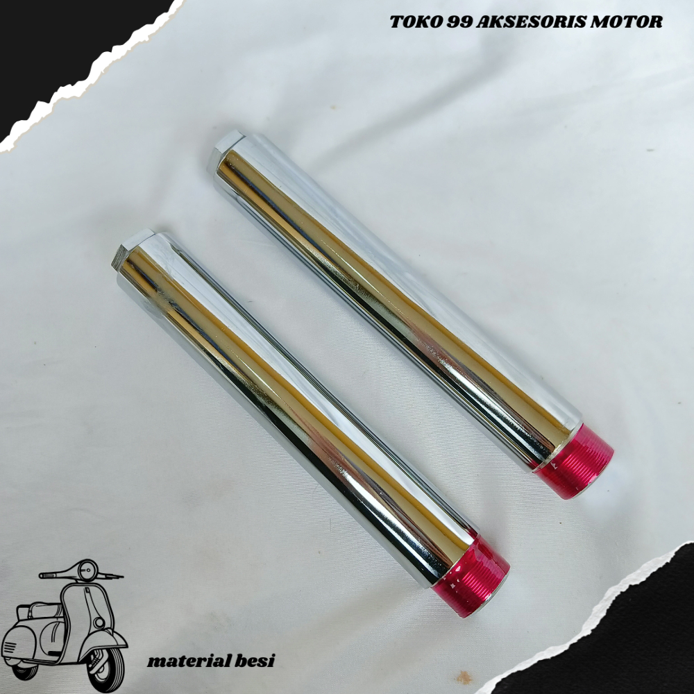 PENINGGI SHOCK DEPAN NEW VIXION NVL NVA SCORPIO OLD SCORPIO 20 CM