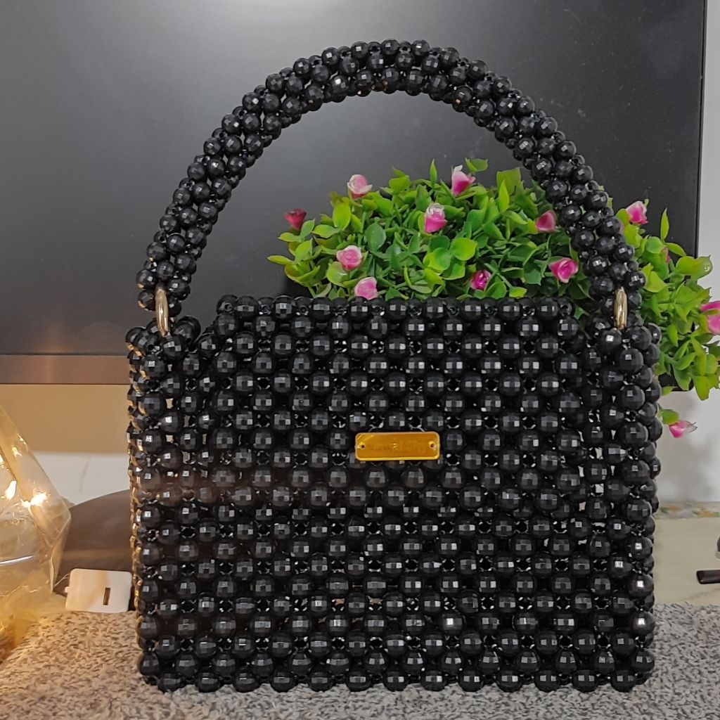 TAS TENTENG BEAD / TAS PESTA MANIK / BEAD BAG