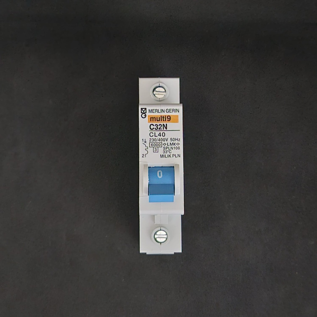 MCB Termis Merlin Gerin MG Biru Multi CL40 40A 40 Ampere