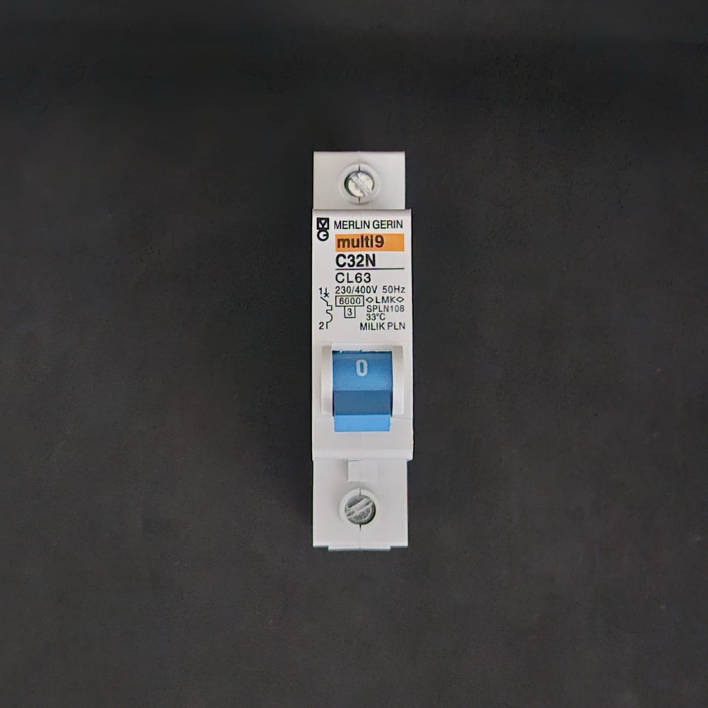 MCB Termis Merlin Gerin MG Biru Multi CL63 63A 63 Ampere