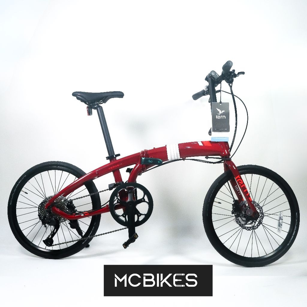Tern Verge D9 Sepeda Lipat - Disc Brake Folding Bike