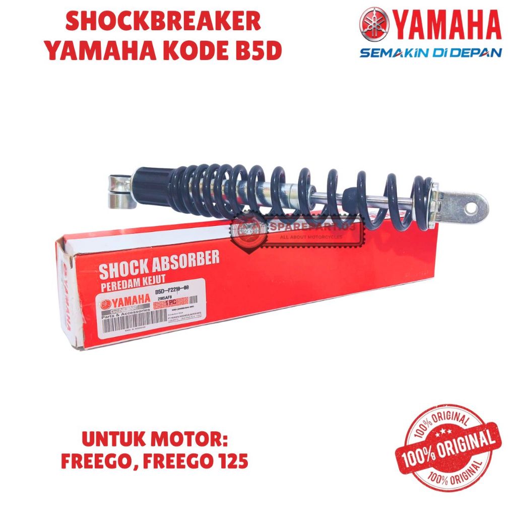 SHOCKBREAKER ORIGINAL YAMAHA KODE B5D, FREEGO, FREEGO 125