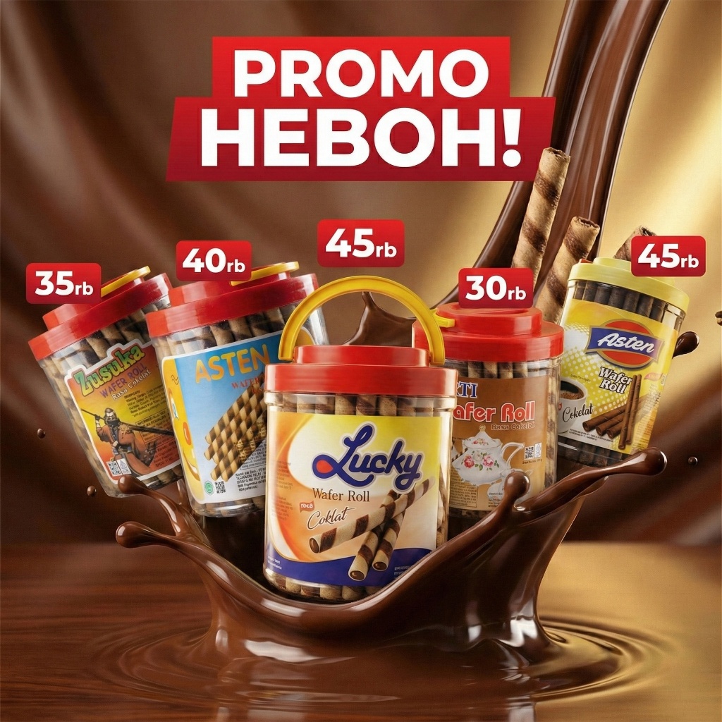 Astor Berbagai Merk (Asten, Zusuka, Sarti, Lucky) – Cemilan Favorit untuk Buka Puasa & Lebaran