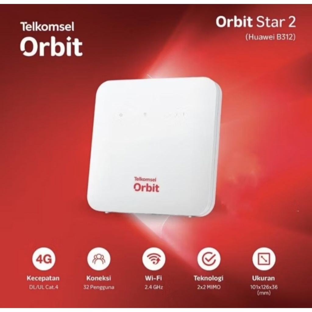Modem wifi Orbit Star2 All operator 4G