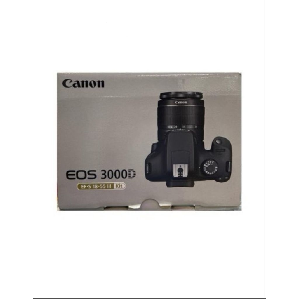 Dus Camera Canon 3000D /Box untuk kamera Seken 3000D
