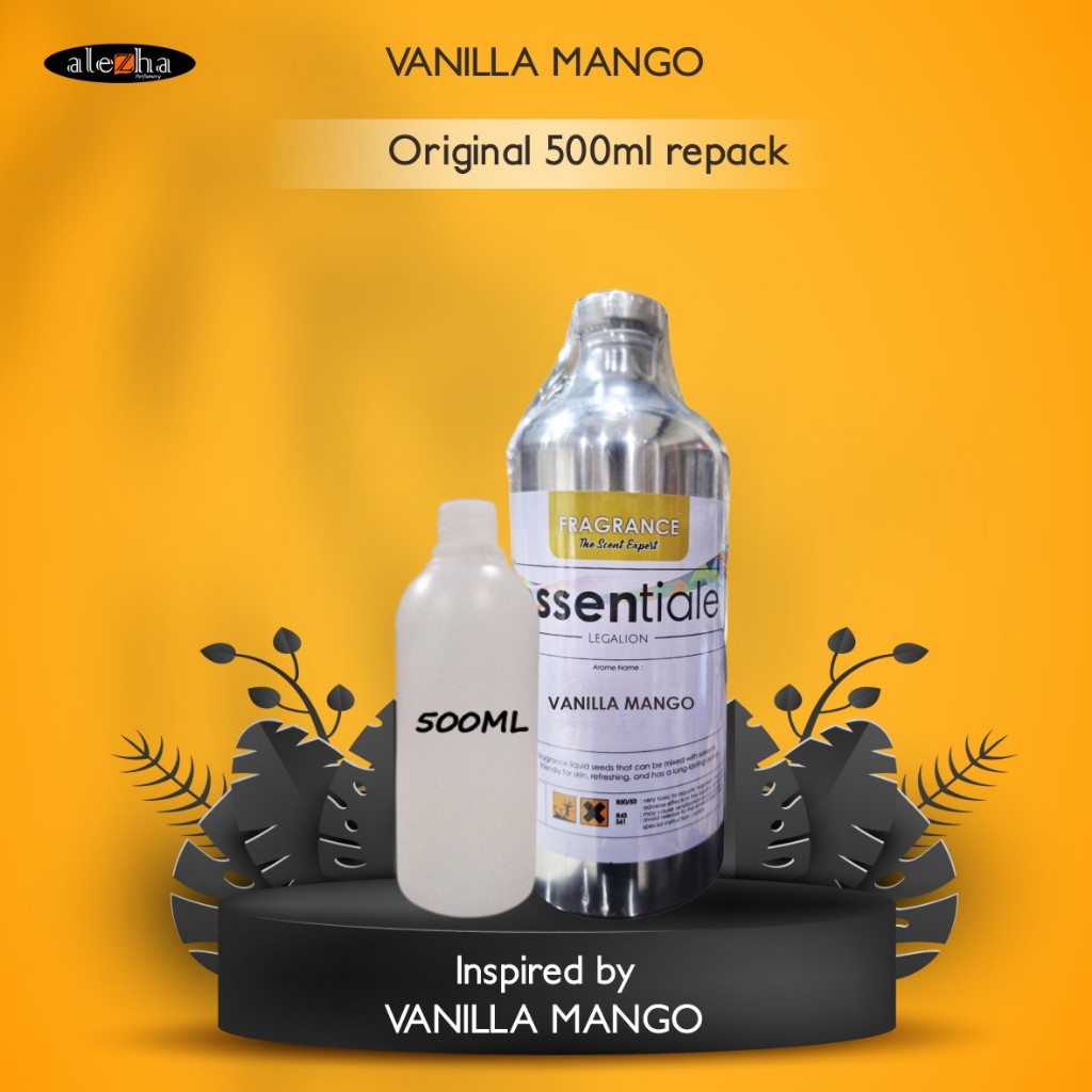 BIBIT PARFUM MURNI VANILLA MANGO (ESSENTIALE) 500ML REPACK
