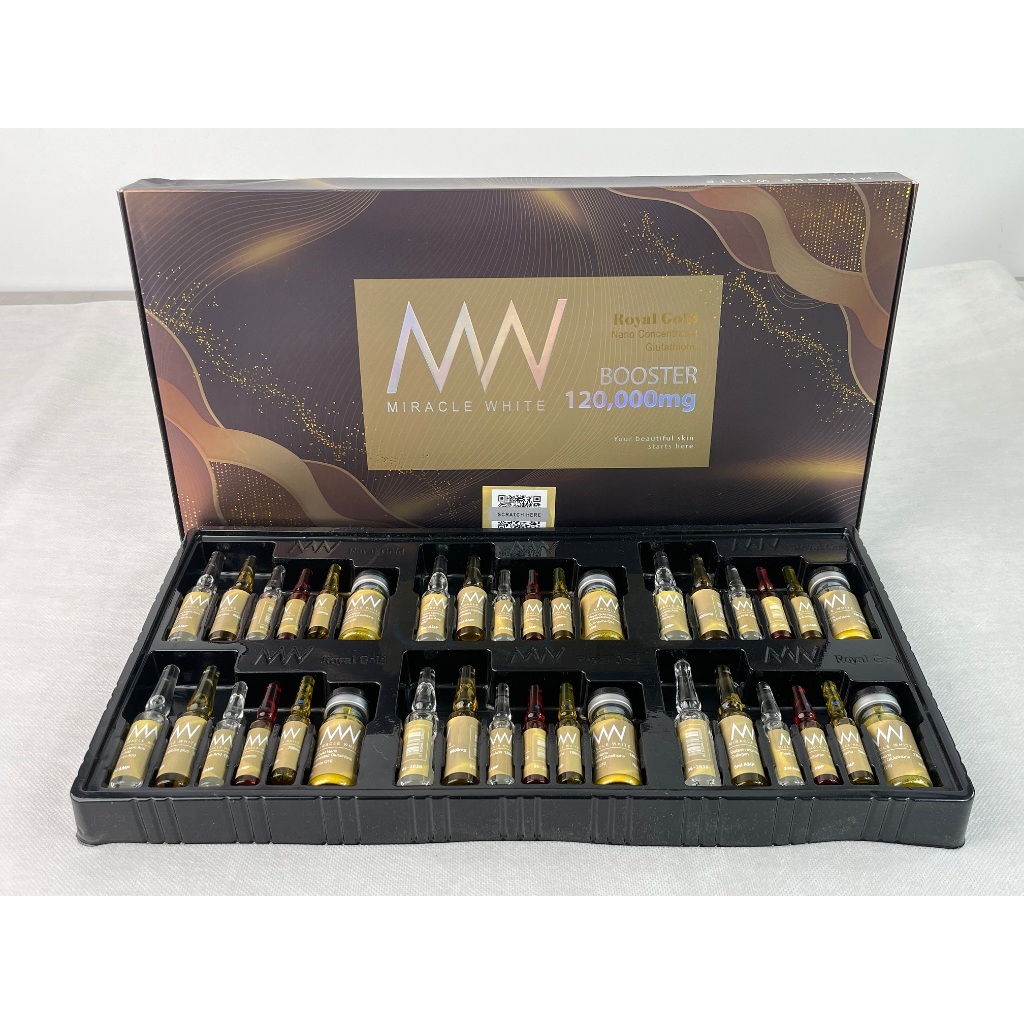 NEW MW Royal Gold Miracle White Royal Gold Booster ORIGINAL
