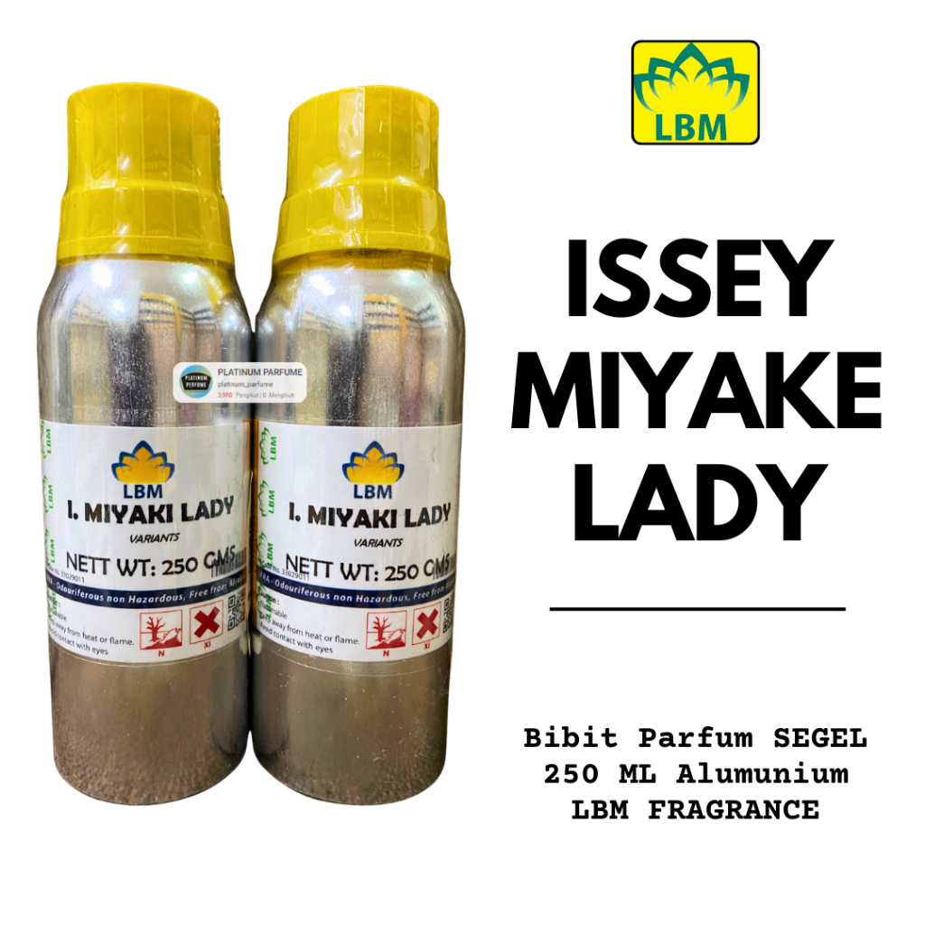 Bibit Parfum ISSEY MIYAKE LADY 250 ML SEGEL Alumunium LBM FRAGRANCE