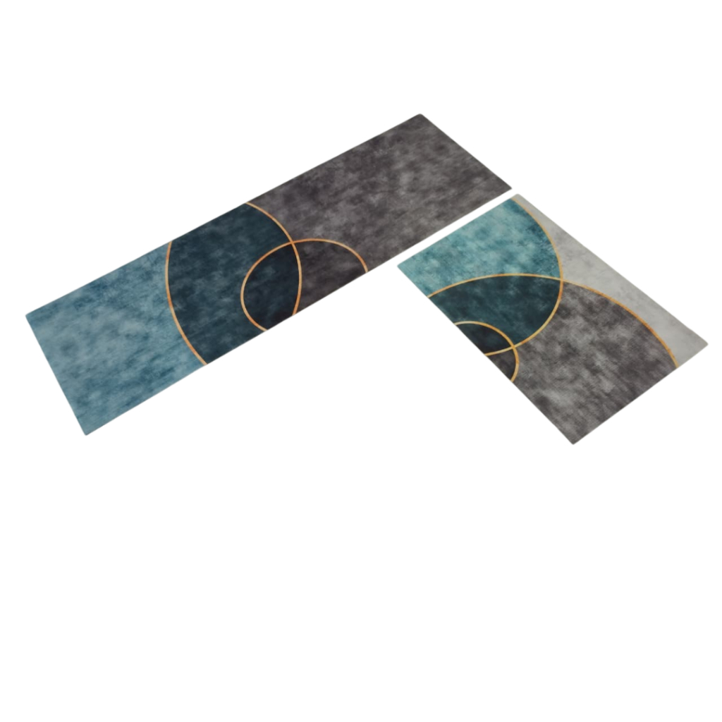 Keset Lantai Dapur Set 2 in 1 40x60CM 40x120CM Anti Slip Anti Bau Anti Licin Keset Diatomite - DD-39