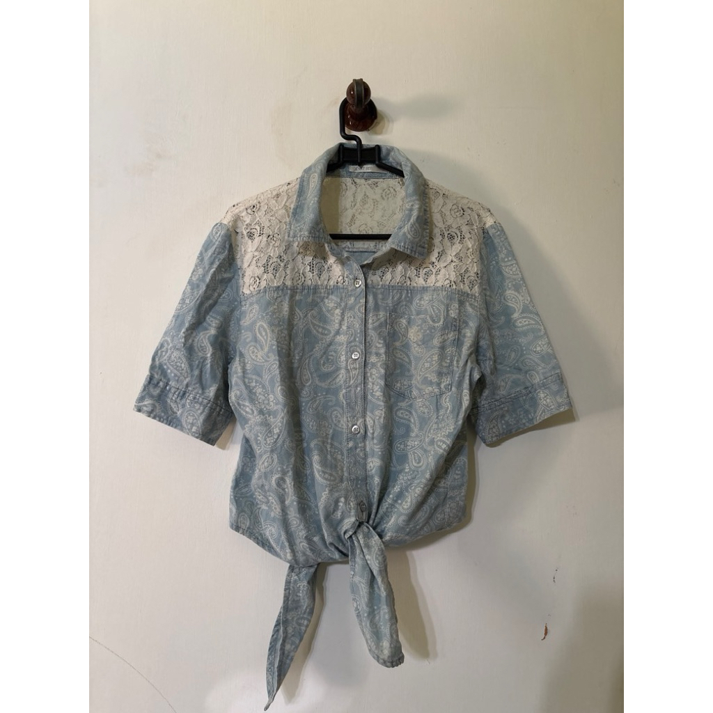 (Preloved) Kemeja Ikat