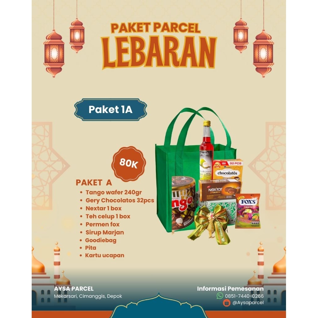 PARCEL LEBARAN || PARCEL MAKANAN || PAKETAN LEBARAN