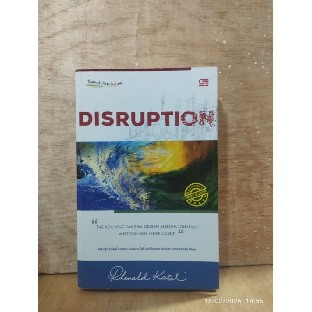 Buku Bekas Original Rhenald Kasali Disruption