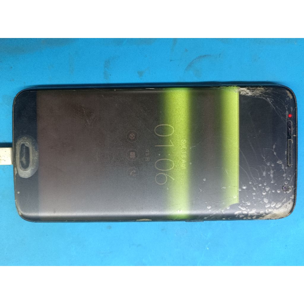 HP samsung S7 Edge 4 / 128  Minus LCD rusak