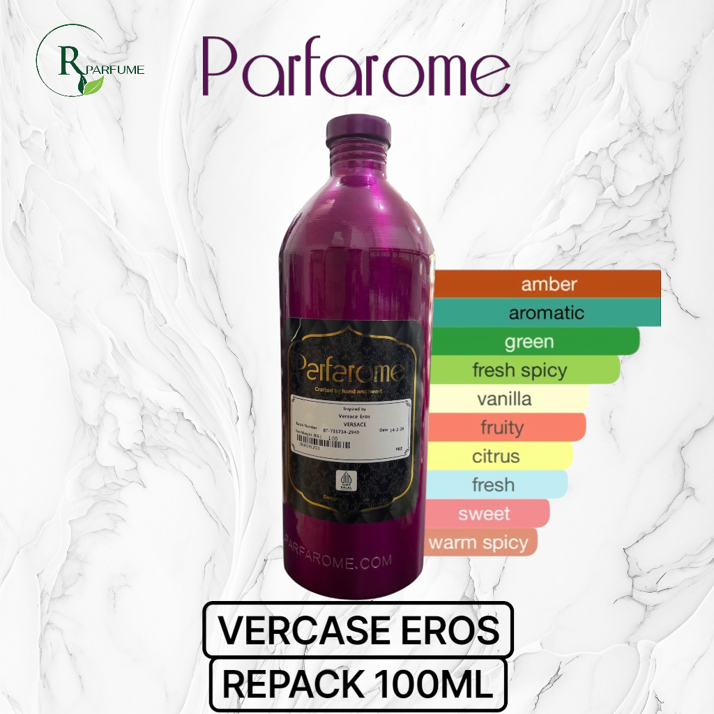 BIBIT PARFUME VERCASE EROS BY PARFAROME PREMIUM REPACK 100ML