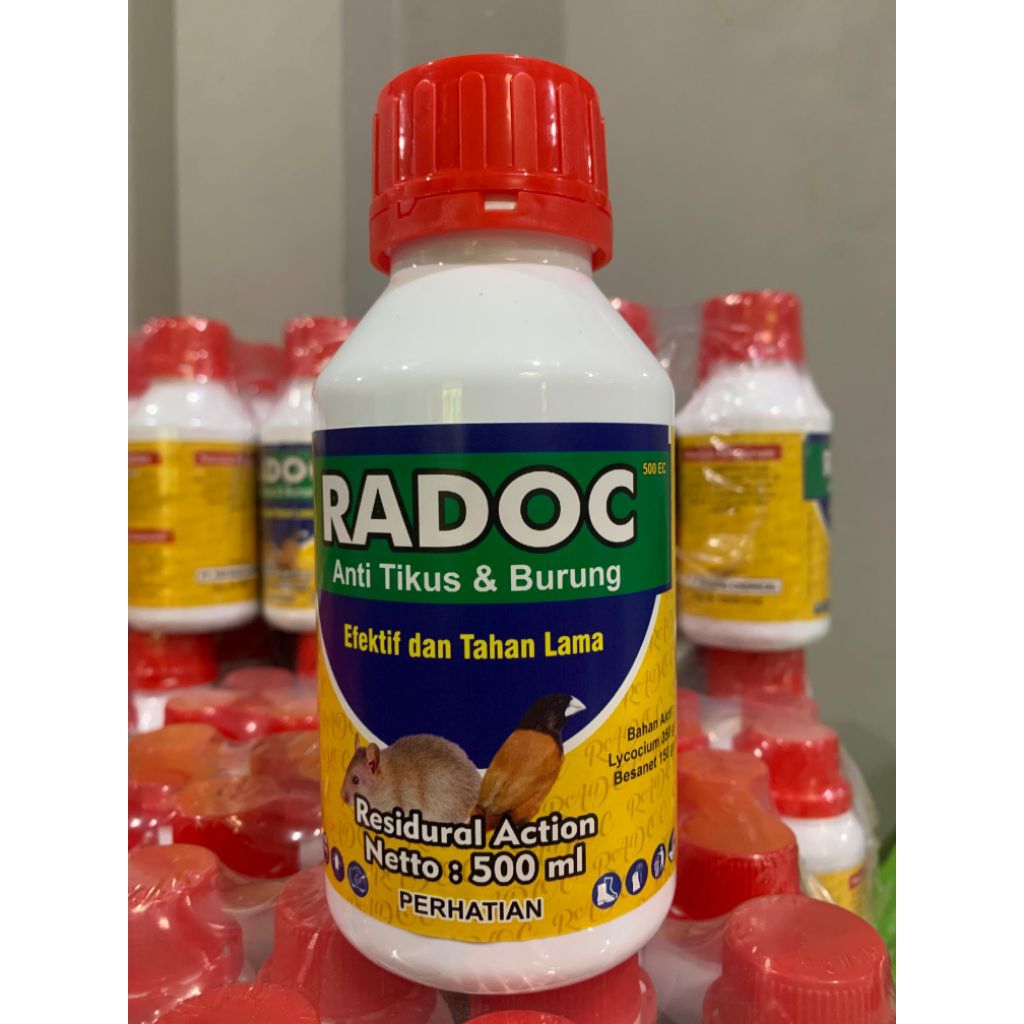 RADOC Pengusir Tikus dan Burung/RADOC Pengusir Hama Sawah dan Palawija/ RADOC 500 ML