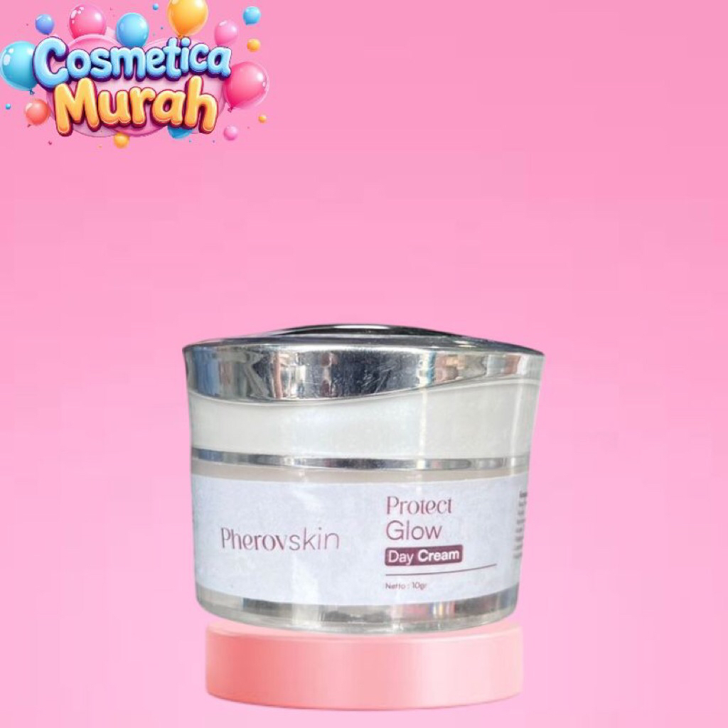 ic] PHEROVSKIN protect glow day cream 10 gr with spf 35 pa +++ glowing skin