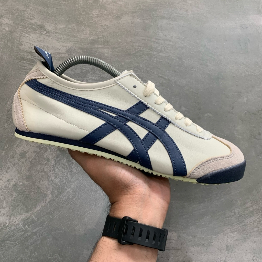 [Size 42] Rare Onitsuka Tiger Mexico 66 Leather Indiana Ink Second Original Kondisi Mulus Nominus Se