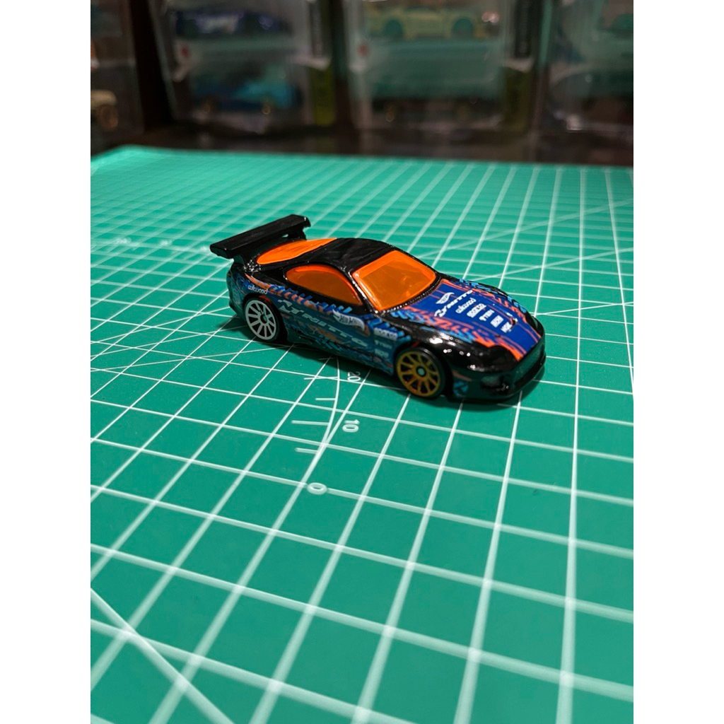 hot wheels toyota supra hitam nitto mk 4 loose