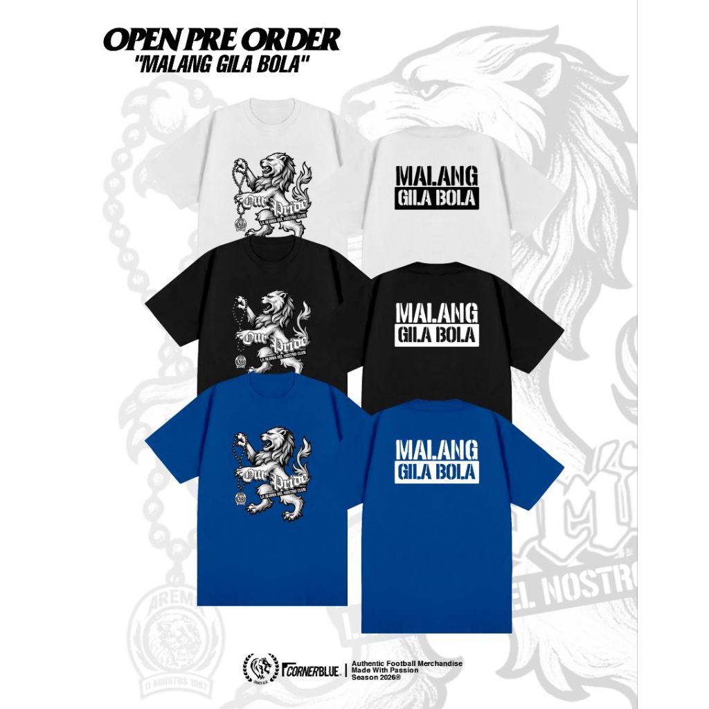 T-shirt MALANG GILA BOLA