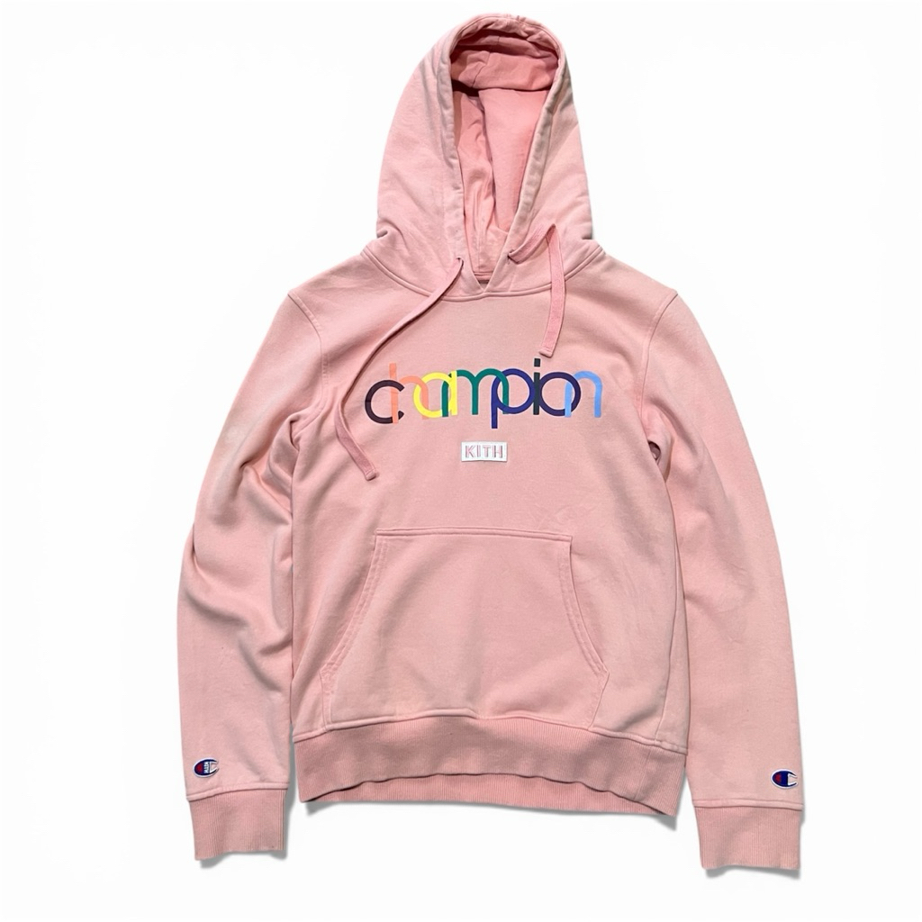 Hoodie Kith x Champion women pink Authentic Original