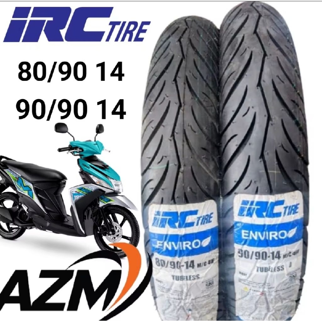 BAN IRC 80/90 90/90 14 TUBLES