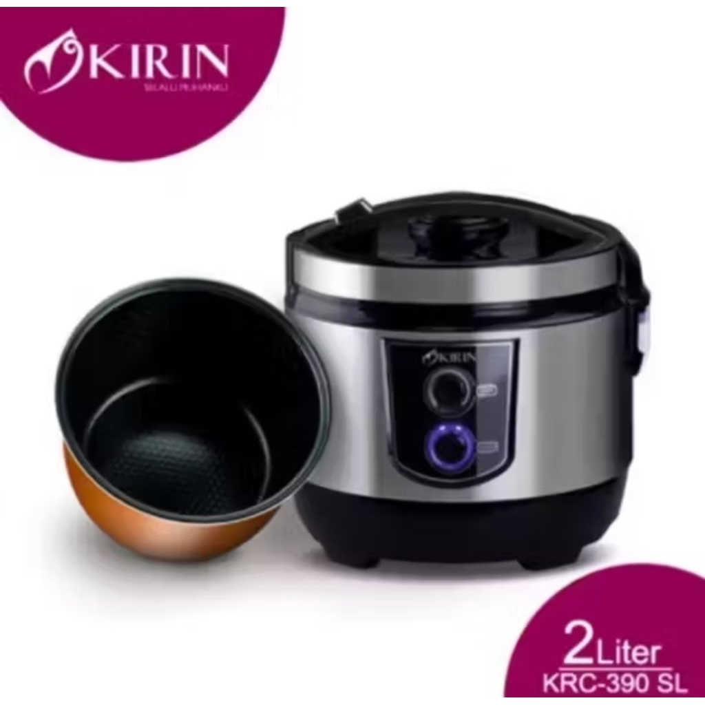 Magic com kirin 2 liter ceramik KRC 390