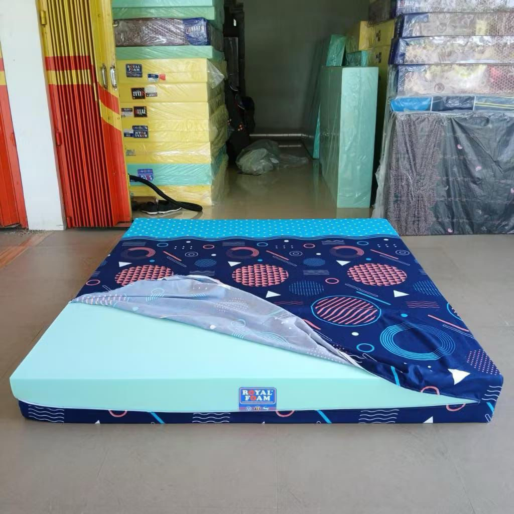 ROYAL FOAM D22 TEBAL 25-30cm 200x180 200x200 200x160 200x150 200x145 200x140 200x120 200x100 200x90